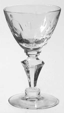 Sequence Clear Cordial Glass