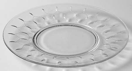 Sequence Clear Luncheon Plate