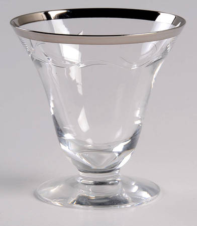Simone (Platinum Trim) Oyster or Fruit Cocktail
