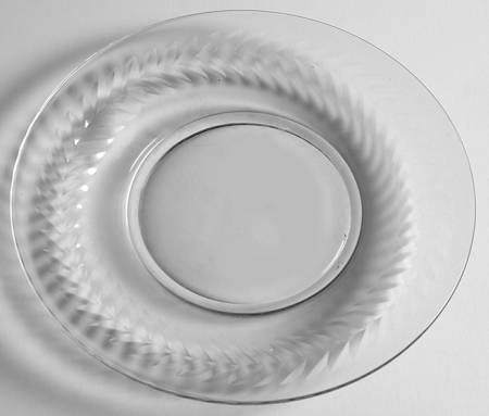 Simplicity (Ball Stem) Luncheon Plate by Tiffin-Franciscan