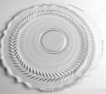 Simplicity (Ball Stem) Medium Torte Plate by Tiffin-Franciscan