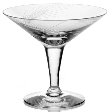 Silver Wheat (Stem 17540) Champagne/Tall Sherbet by Tiffin-Franciscan