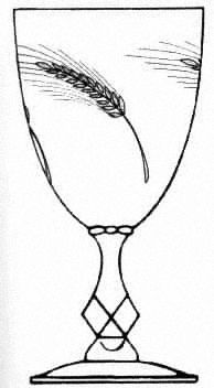 Silver Wheat (Stem 17524) by Tiffin-Franciscan