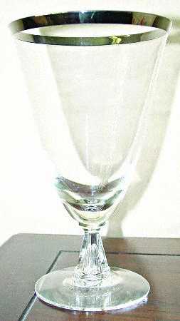 Solitaire (Stem 17612, Platinum Trim) Iced Tea