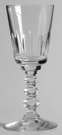 Spikes Clear Wine Glass