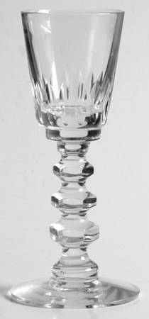 Spikes Clear Cordial Glass