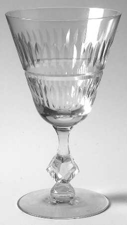 Sussex Water Goblet by Tiffin-Franciscan