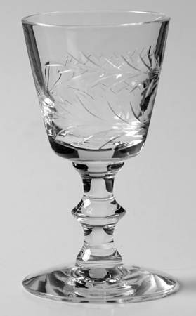 Trousseau (1 Leaf) Cordial Glass