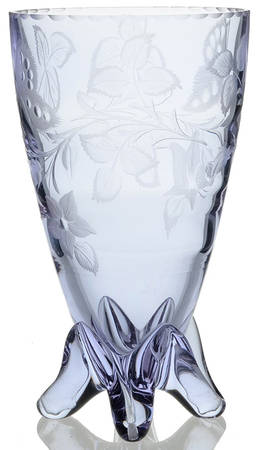Twilight Blue (Stem 17524) 8" Footed Vase