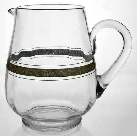 Valencia Clear (Gold Encrusted) 72 Oz Pitcher
