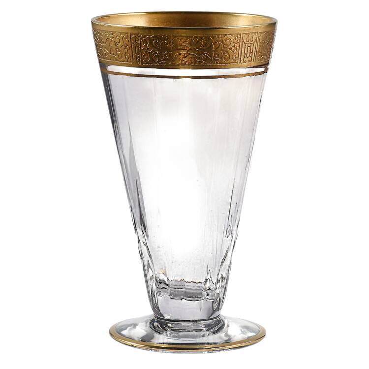 Valencia Clear (Gold Encrusted) Juice Glass