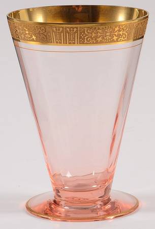 Valencia Pink (Stem 14188) 8 Oz Footed Tumbler by Tiffin-Franciscan