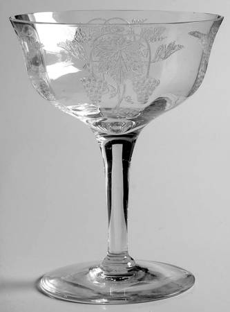Vintage Champagne/Tall Sherbet