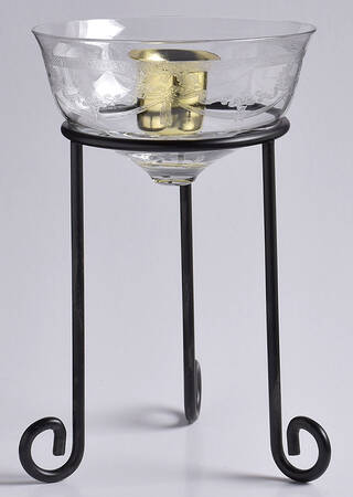 Wallingford Votive Candle with Metal Stand HC