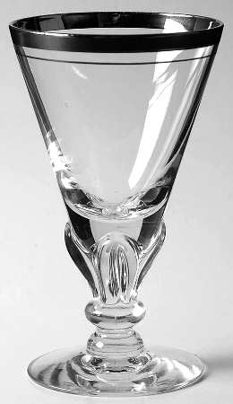 Wedding Day (Platinum Trim) Juice Glass