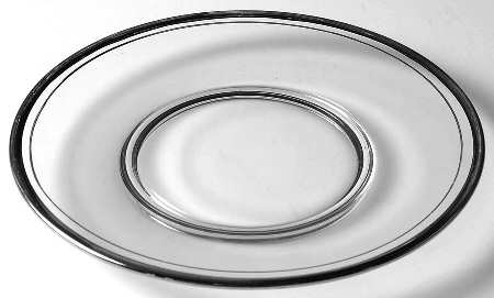 Wedding Day (Platinum Trim) Luncheon Plate