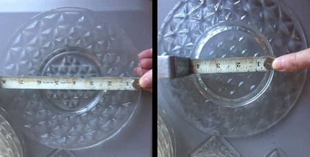 Williamsburg Pressed Luncheon Plate