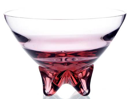 Wistaria Pink (Stem 17477) 8" Footed Bowl