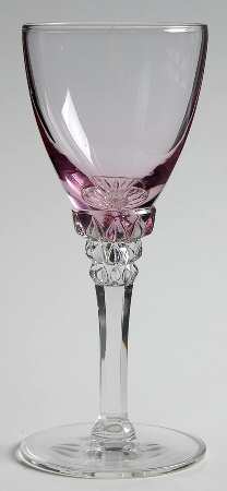 Wistaria Pink (Stem 17501) Wine Glass