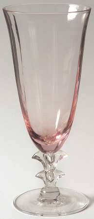 Wistaria Pink (Stem 17576, Optic) Juice Glass