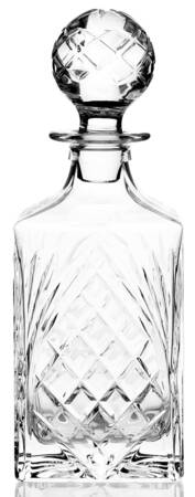 Cathedral Suite Ships Decanter & Stopper