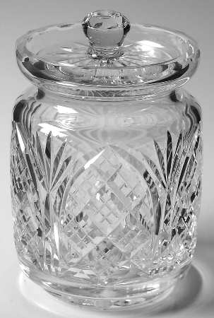 Cathedral Suite Biscuit Barrel & Lid