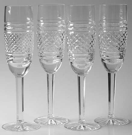 Kingston Suite Fluted Champagne - Set of 4