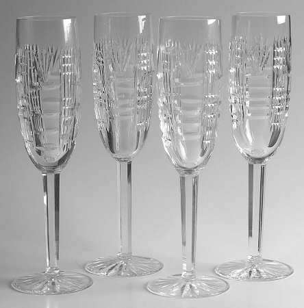 Phoenix Park Suite Fluted Champagne - Set of 4