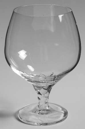 Holiday Brandy Glass