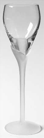 Antique Satin Cordial Glass