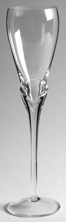 Antique Clear Fluted Champagne