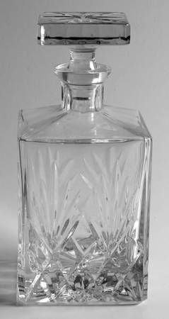 Augusta Square Decanter with Stopper