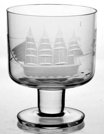 Clipper Footed Tumbler