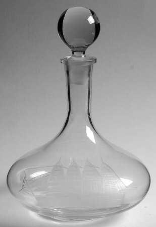 Clipper Ships Decanter & Stopper