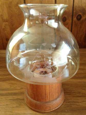 Clipper Hurricane Lamp & Globe