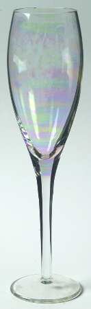 Iris Lustre (Non Optic) Fluted Champagne