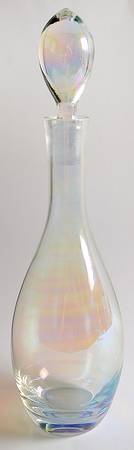 Iris Lustre (Non Optic) Decanter & Stopper