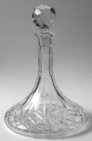 Lillian Ships Decanter & Stopper