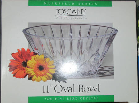 Muirfield 11" Oval Bowl