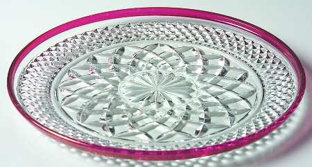 Oxford Ruby Luncheon Plate