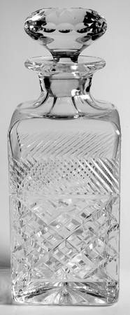 Holbein Square Decanter with Stopper
