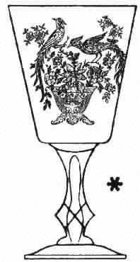 Persian Pheasant Clear (Stem, 17623) by Tiffin-Franciscan