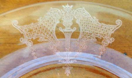 Helena Pink Luncheon Plate