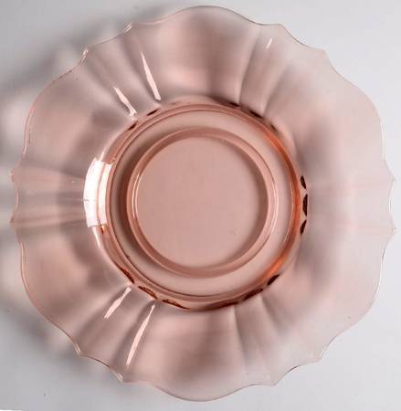 310-1-2-Pink Cheese & Cracker Plate
