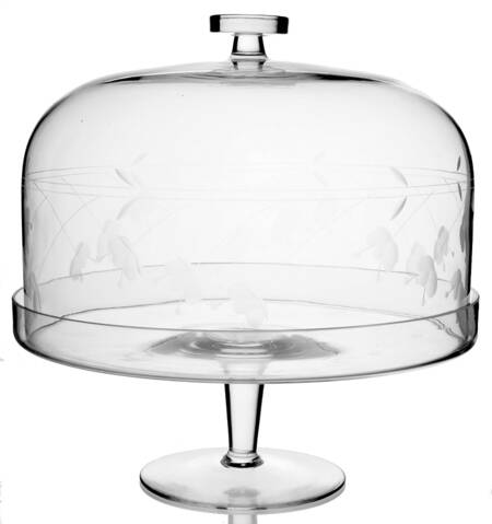 Encore Cake Plate with Glass Dome