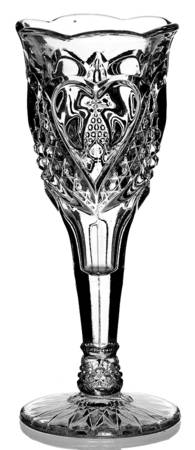 Heart with Thumbprint 6" Bud Vase