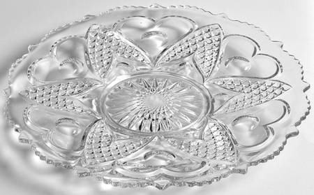 Heart with Thumbprint Dinner Plate