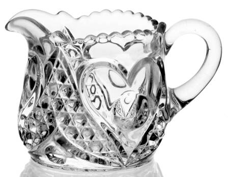 Heart with Thumbprint Individual Creamer