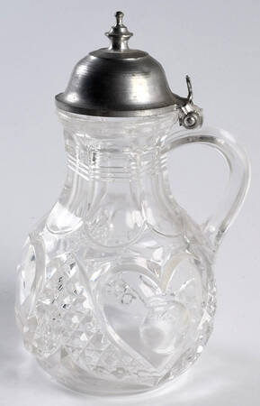 Heart with Thumbprint Syrup & Metal Lid