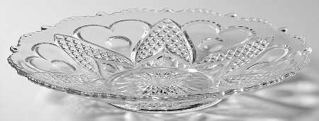 Heart with Thumbprint 10" Round Bowl